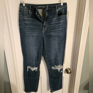American Eagle Curvy Mom Stretch Jean